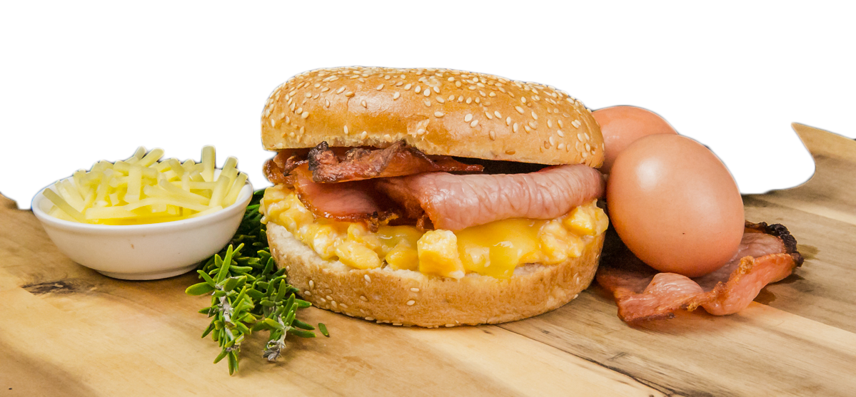 Bacon & Egg Roll Totally Scrumptious