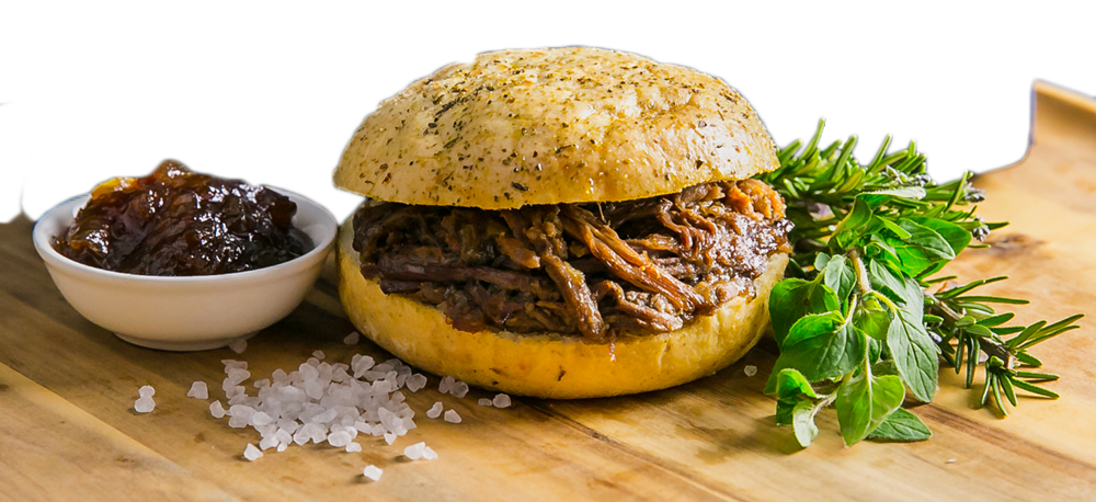 Shredded Beef Foccacia